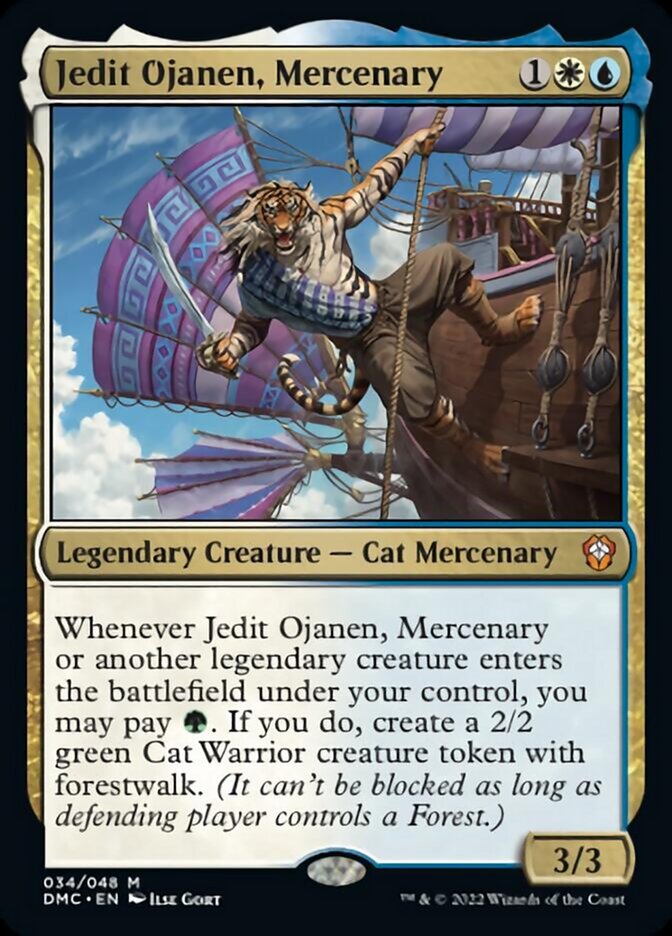Jedit Ojanen, Mercenary [Dominaria United Commander] - PokeCharles PokeStore