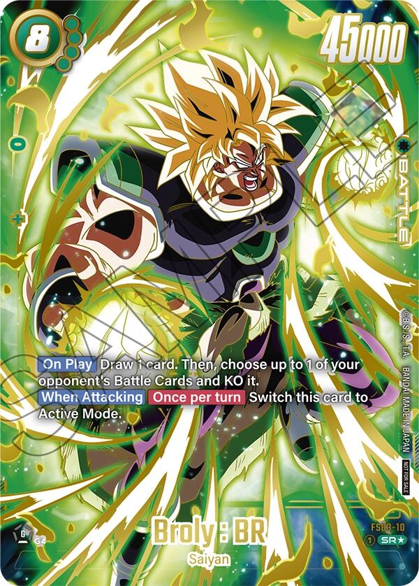 Broly : BR (FS03-10) [Tournament and Championship Promos] - PokeCharles PokeStore