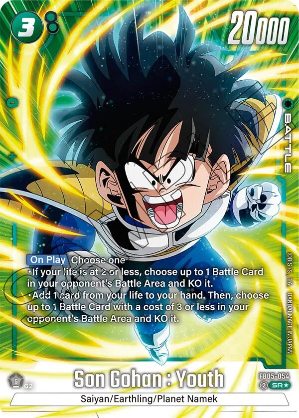 Son Gohan : Youth (Alternate Art) [New Adventure] - PokeCharles PokeStore
