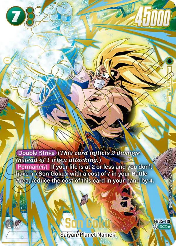 Son Goku (FB05-119) (Alternate Art) [New Adventure] - PokeCharles PokeStore