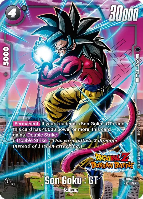 Son Goku : GT (Dragon Ball Z Dokkan Battle Alternate Art) [Ultra Limit] - PokeCharles PokeStore