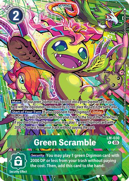 Green Scramble [LM-030] (Alternate Art) [Starter Deck: Hero of Hope] - PokeCharles PokeStore
