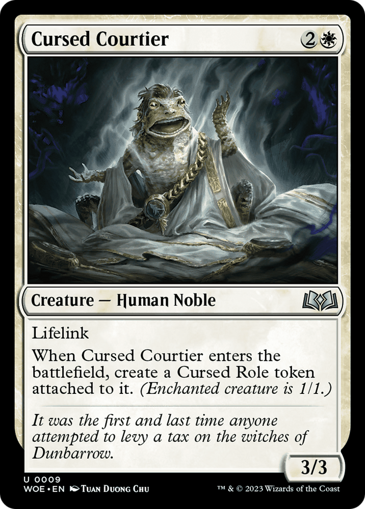 Cursed Courtier [Wilds of Eldraine] - PokeCharles PokeStore