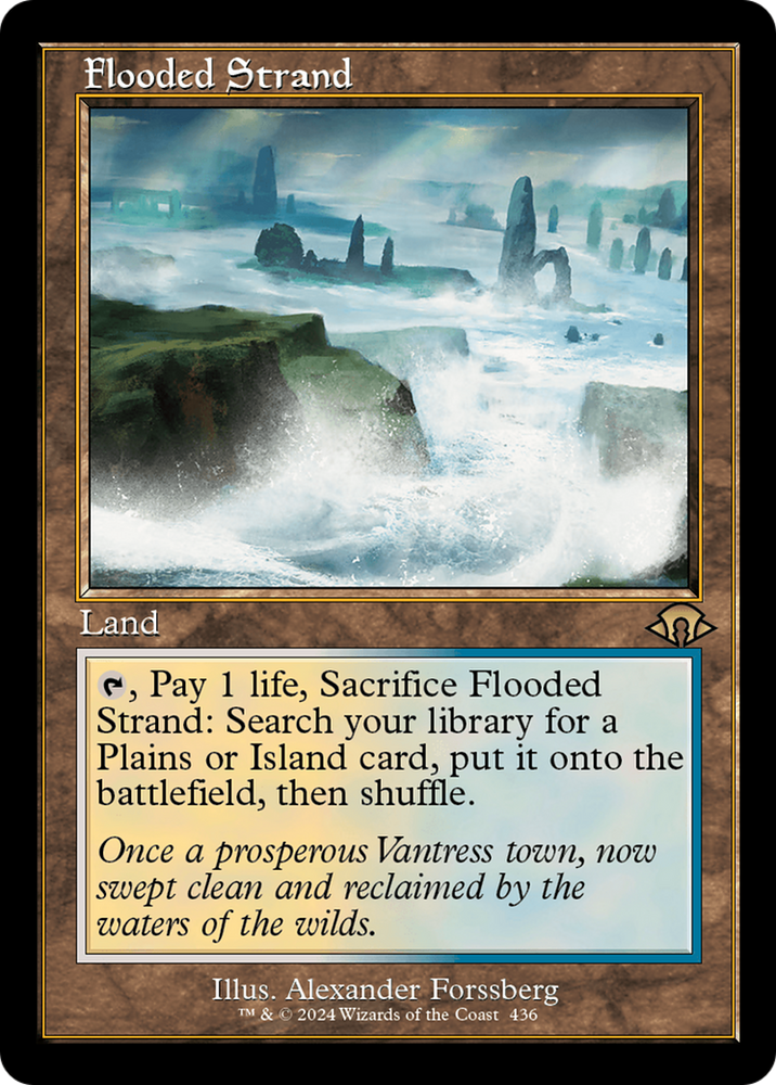 Flooded Strand (Retro) [Modern Horizons 3] - PokeCharles PokeStore