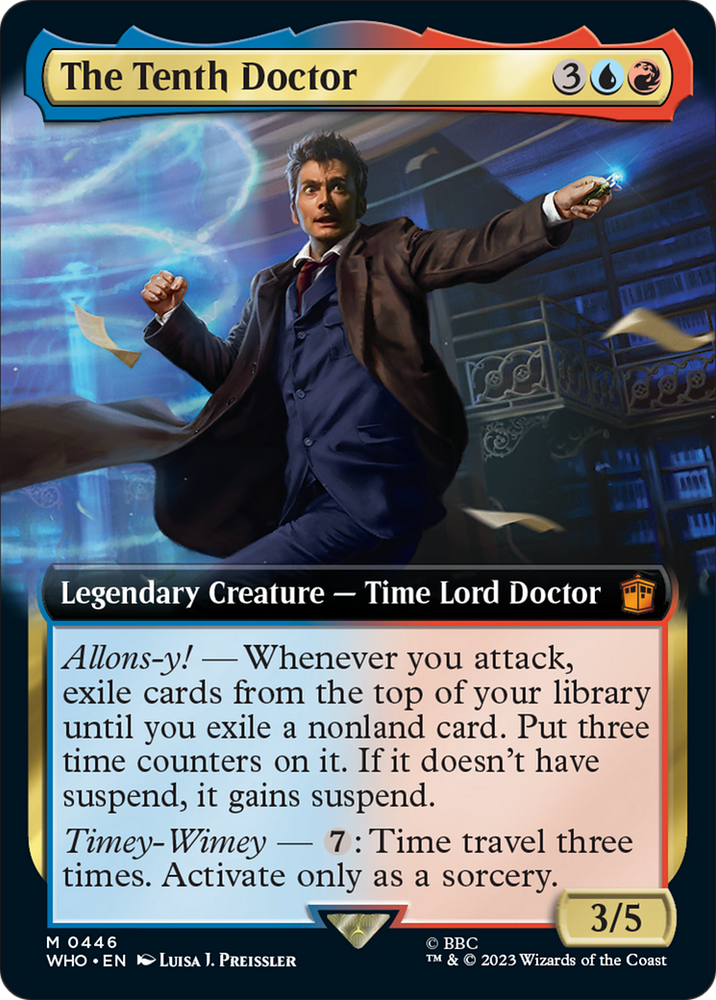 The Tenth Doctor (Extended Art) [Doctor Who] - PokeCharles PokeStore