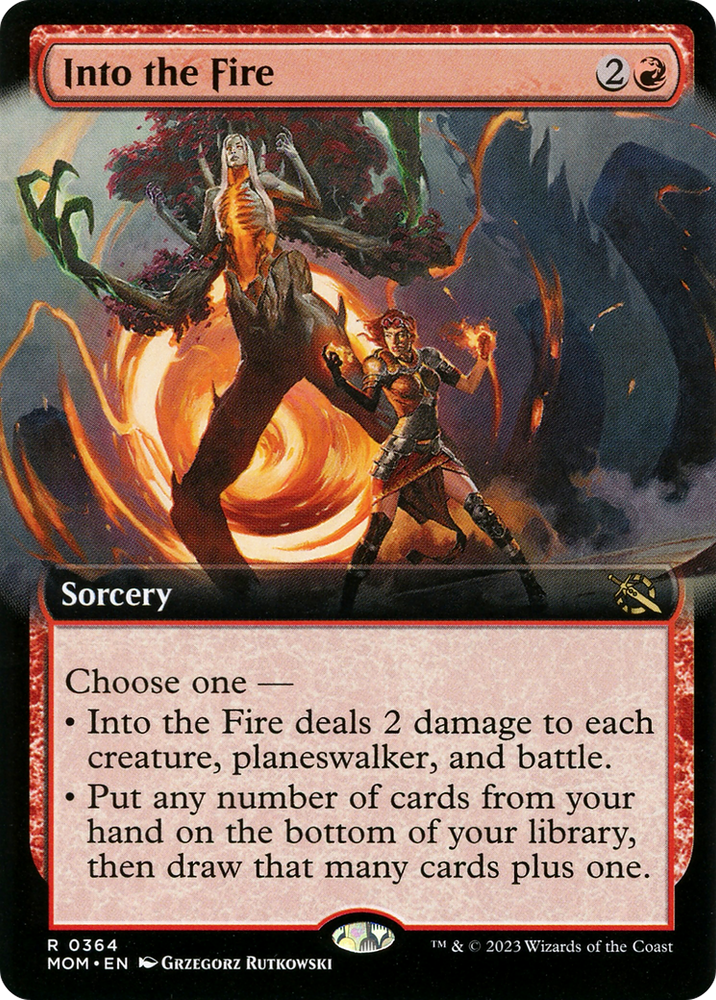 Into the Fire (Extended Art) [March of the Machine] - PokeCharles PokeStore