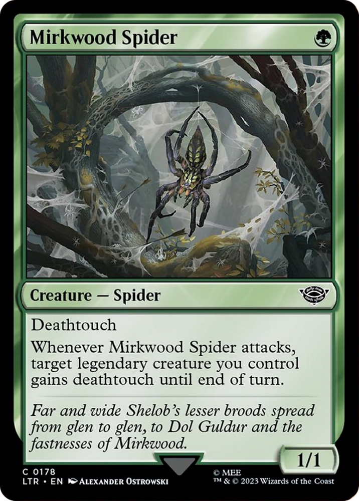 Mirkwood Spider [The Lord of the Rings: Tales of Middle-Earth] - PokeCharles PokeStore