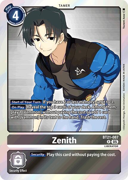 Zenith [BT21-087] [World Convergence] - PokeCharles PokeStore