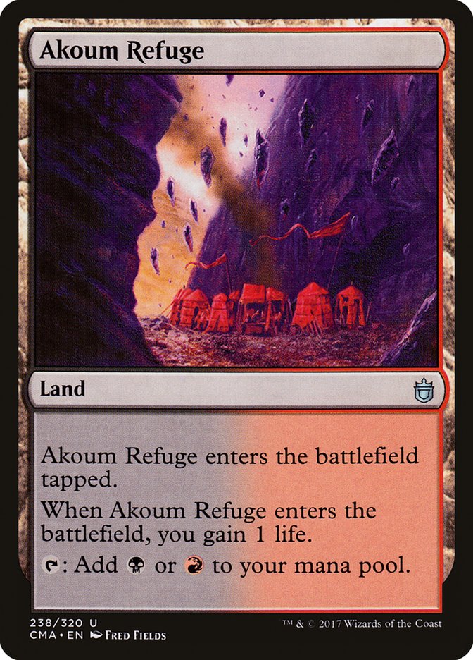 Akoum Refuge [Commander Anthology] - PokeCharles PokeStore