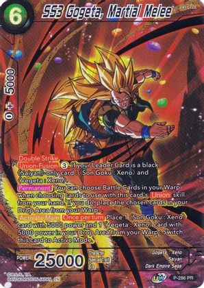 SS3 Gogeta, Martial Melee (P-286) [Collector's Selection Vol. 2] - PokeCharles PokeStore