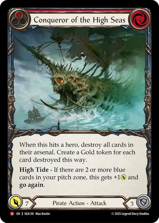 Conqueror of the High Seas (Regular) [SEA130] (High Seas) - PokeCharles PokeStore