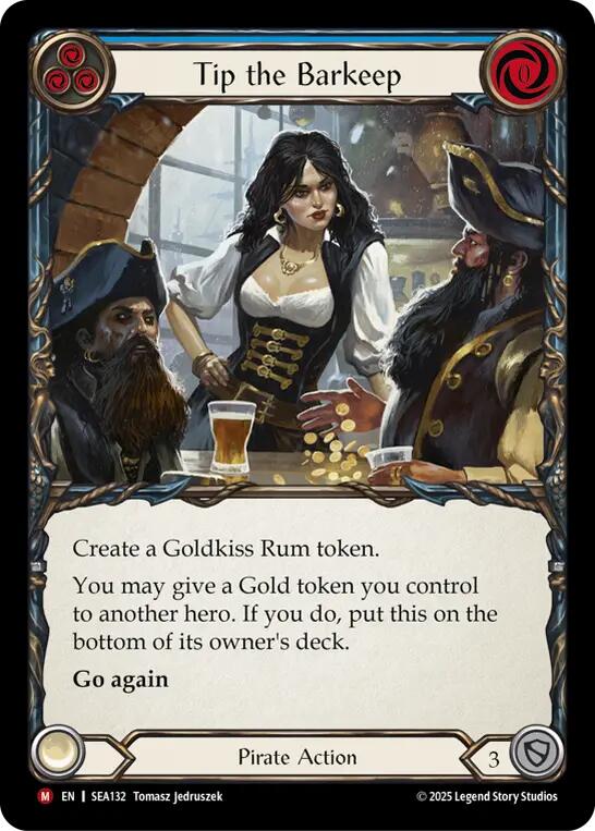 Tip the Barkeep [SEA132] (High Seas) - PokeCharles PokeStore