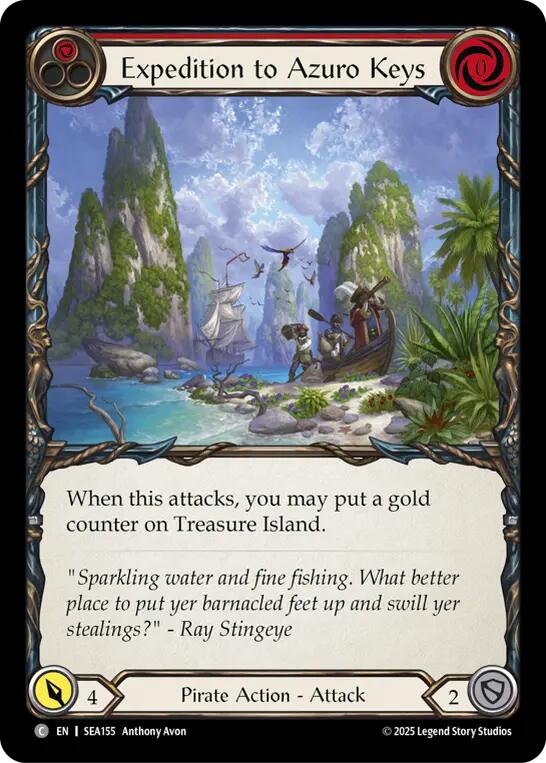 Expedition to Azuro Keys [SEA155] (High Seas) - PokeCharles PokeStore