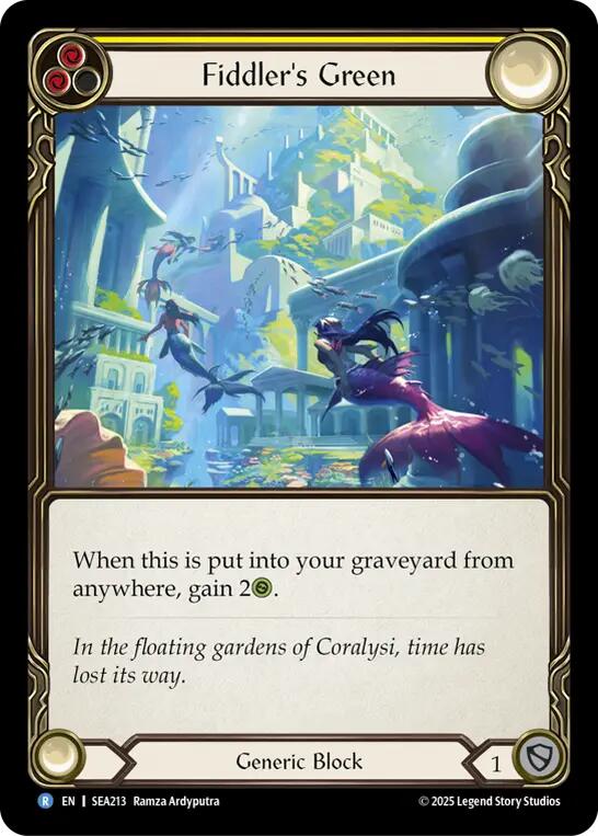Fiddler's Green (Yellow) [SEA213] (High Seas) - PokeCharles PokeStore