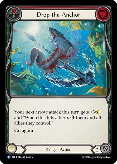 Drop the Anchor [SEA100] (High Seas) - PokeCharles PokeStore