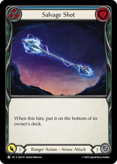 Salvage Shot (Blue) [SEA116] (High Seas) - PokeCharles PokeStore