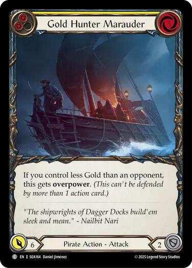 Gold Hunter Marauder [SEA164] (High Seas) - PokeCharles PokeStore