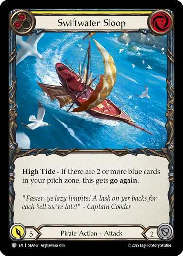 Swiftwater Sloop (Yellow) [SEA167] (High Seas) - PokeCharles PokeStore