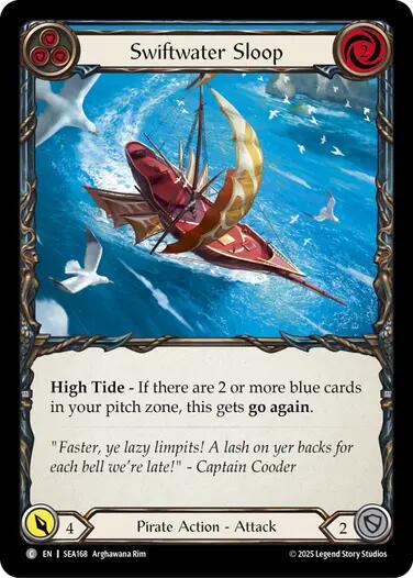 Swiftwater Sloop (Blue) [SEA168] (High Seas) - PokeCharles PokeStore
