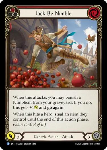Jack Be Nimble [SEA201] (High Seas) - PokeCharles PokeStore