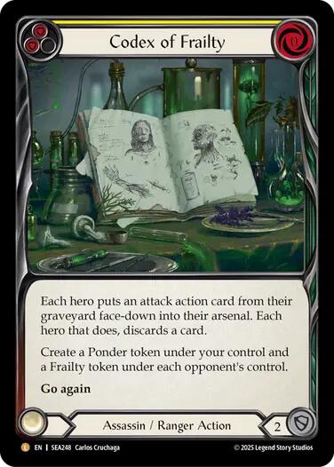 Codex of Frailty [SEA248] (High Seas) - PokeCharles PokeStore