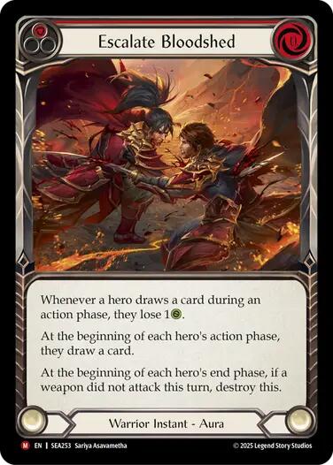Escalate Bloodshed [SEA253] (High Seas) - PokeCharles PokeStore