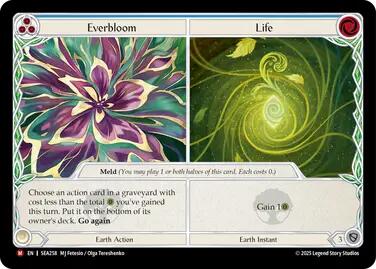Everbloom // Life [SEA258] (High Seas)  Rainbow Foil - PokeCharles PokeStore