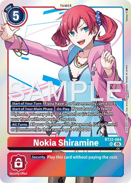 Nokia Shiramine [BT22-084] [Cyber Eden] - PokeCharles PokeStore