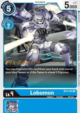 Lobomon [BT4-025] [Great Legend Pre-Release Promos] - PokeCharles PokeStore