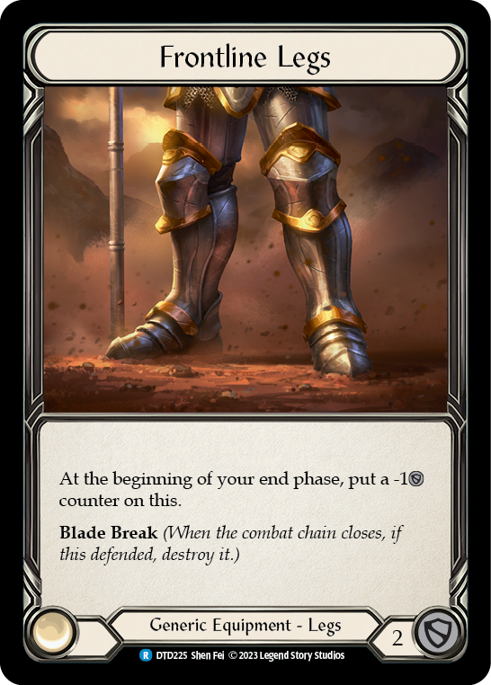 Frontline Legs [DTD225] (Dusk Till Dawn) - PokeCharles PokeStore