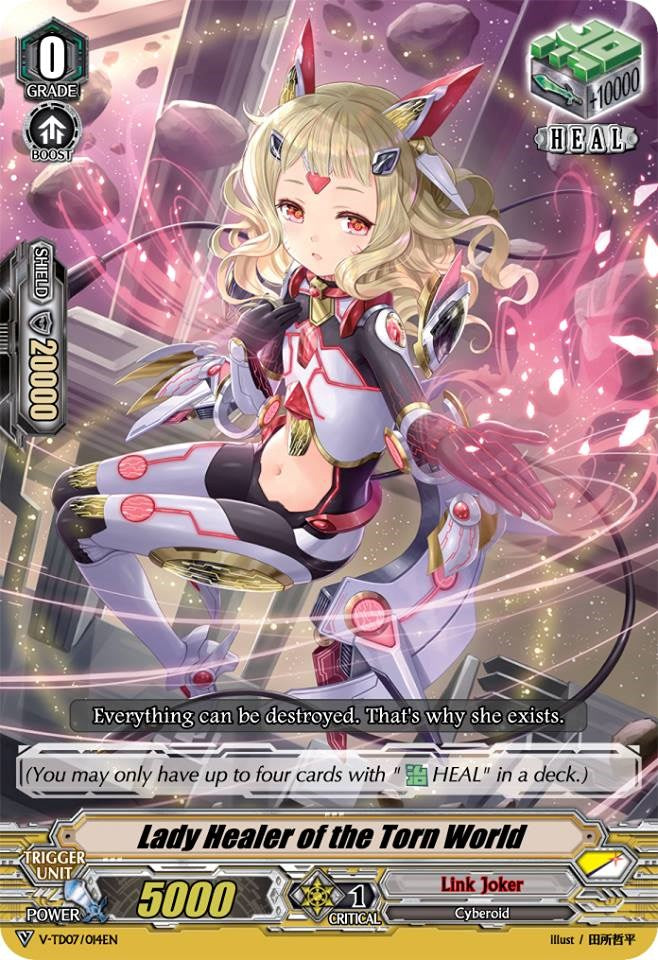 Lady Healer of the Torn World (V-TD07/014EN) [Kouji Ibuki] - PokeCharles PokeStore