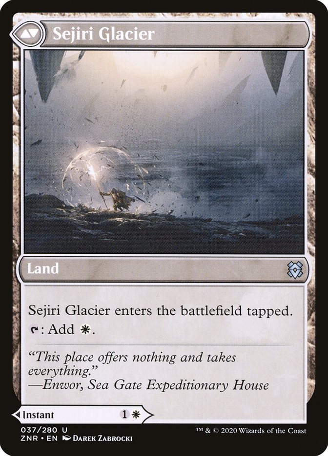 Sejiri Shelter // Sejiri Glacier [Zendikar Rising] - PokeCharles PokeStore