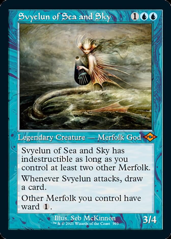 Svyelun of Sea and Sky (Retro Foil Etched) [Modern Horizons 2] - PokeCharles PokeStore