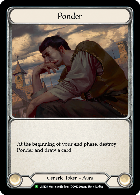 Inertia // Ponder [LGS127 // LGS128] (Promo)  Cold Foil - PokeCharles PokeStore