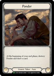 Inertia // Ponder [LGS127 // LGS128] (Promo)  Cold Foil - PokeCharles PokeStore