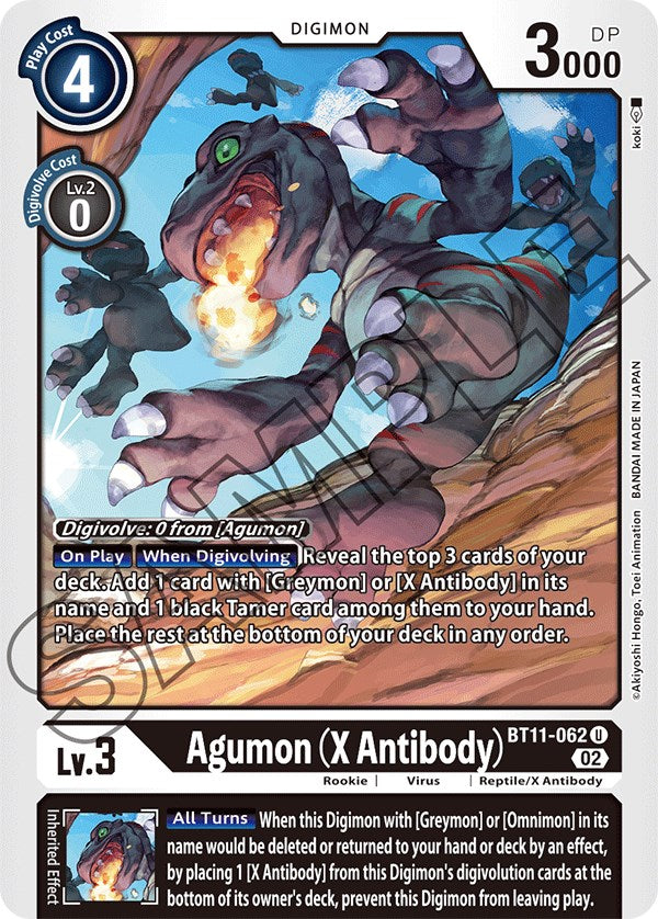 Agumon (X Antibody) [BT11-062] [Dimensional Phase] - PokeCharles PokeStore