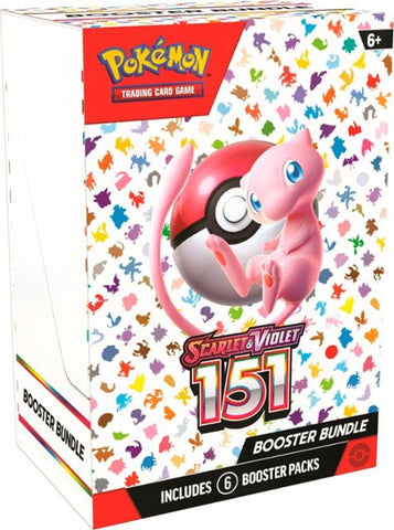 Pokemon 151 - Mini Booster Bundle - Wave 1 Launch 9/22-limit 2 per person