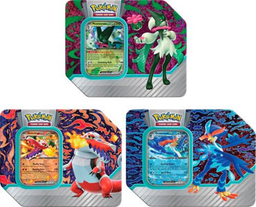 Pokemon Paldea Partners Tin - Select style  or Bundle 3