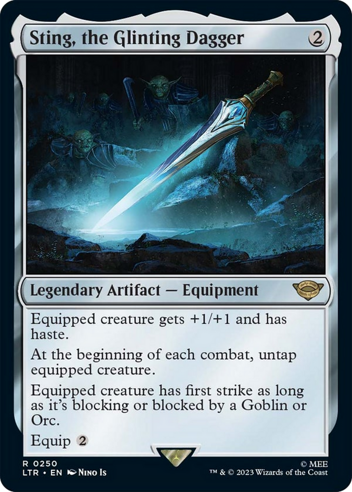 Sting, the Glinting Dagger [The Lord of the Rings: Tales of Middle-Earth] - PokeCharles PokeStore