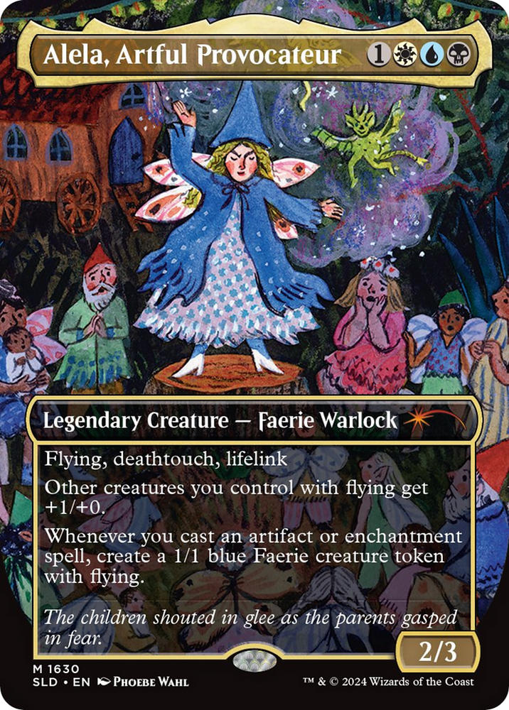 Alela, Artful Provocateur (1630) (Rainbow Foil) [Secret Lair Drop Series] - PokeCharles PokeStore