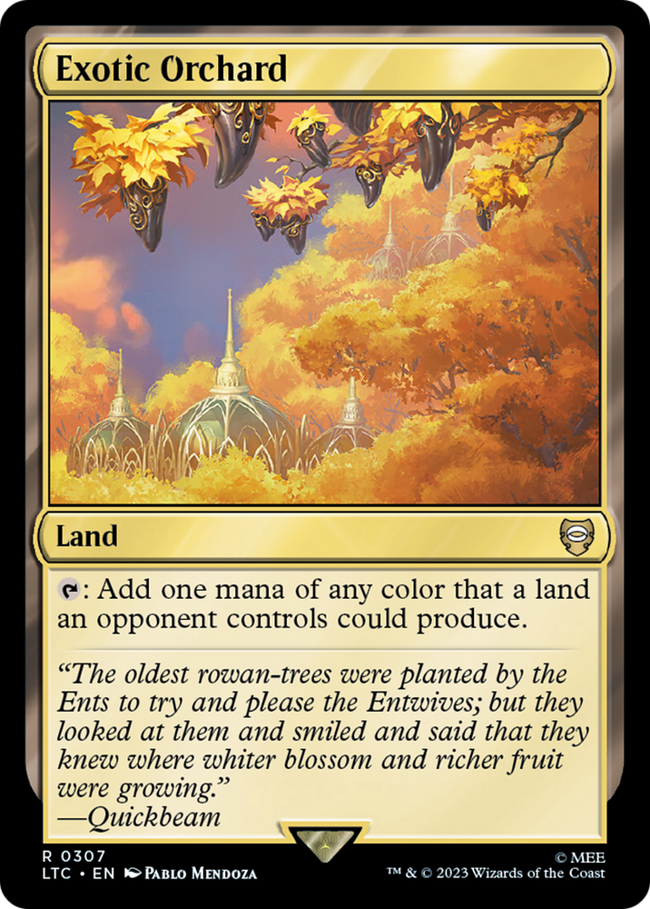 Exotic Orchard [The Lord of the Rings: Tales of Middle-Earth Commander] - PokeCharles PokeStore