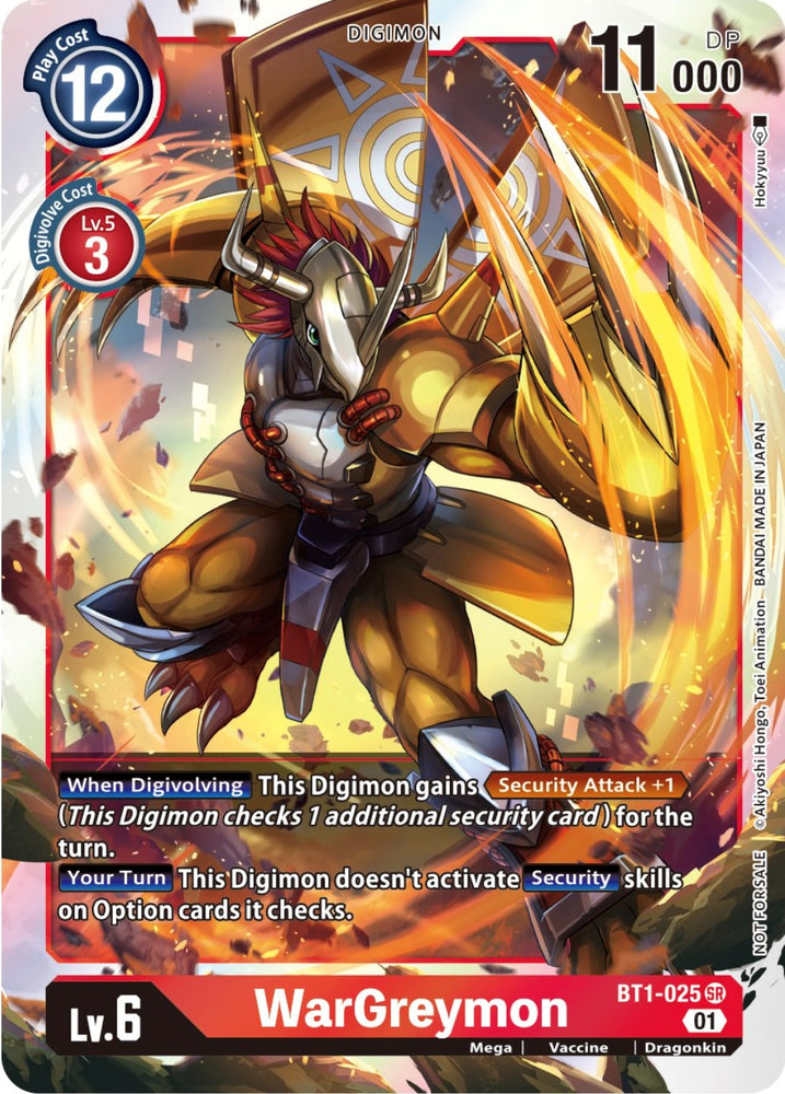 WarGreymon [BT1-025] (ST-11 Special Entry Pack) [Release Special Booster Promos] - PokeCharles PokeStore