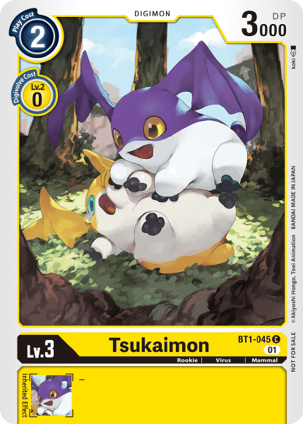 Tsukaimon [BT1-045] (Tamer Party Vol. 3 Promo) [Release Special Booster Ver.1.0 Promos] - PokeCharles PokeStore