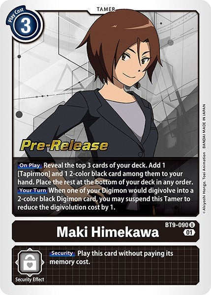 Maki Himekawa [BT9-090] [X Record Pre-Release Promos] - PokeCharles PokeStore