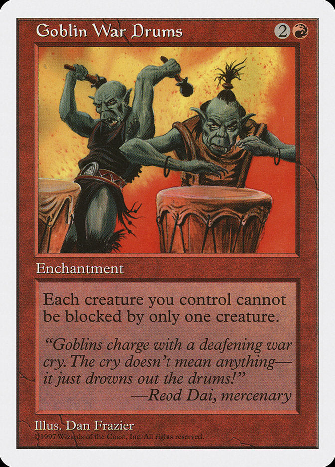 Goblin War Drums [Fifth Edition] - PokeCharles PokeStore
