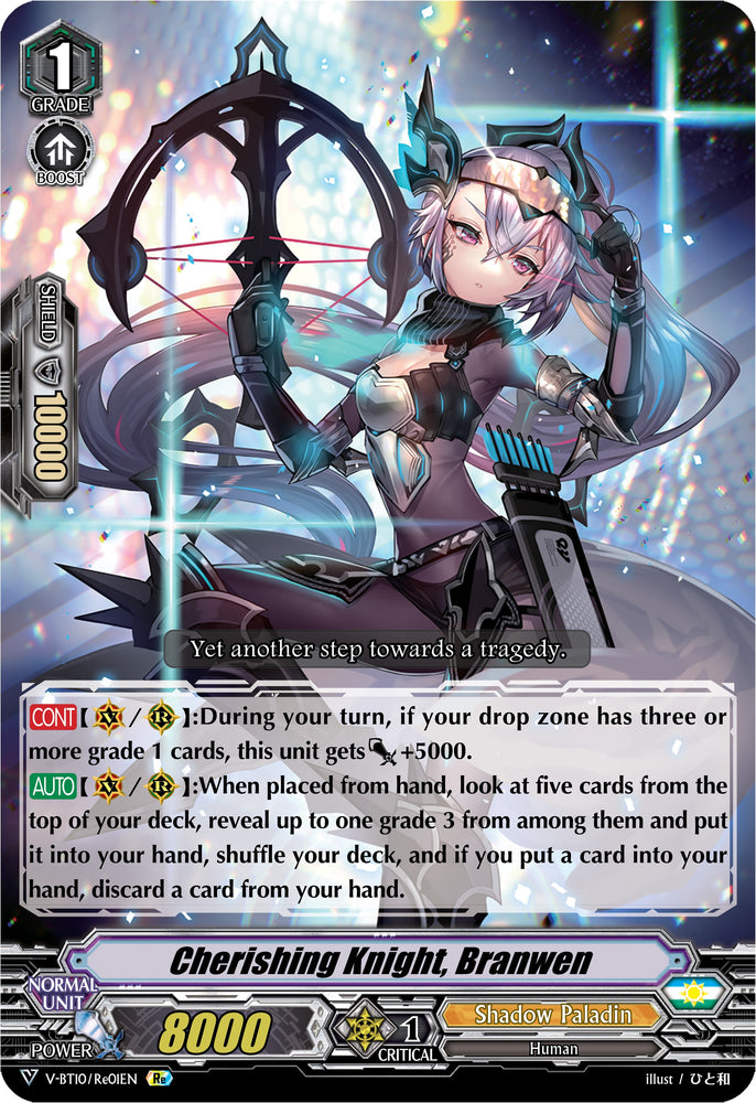 Cherishing Knight, Branwen (V-BT10/Re01EN) [Phantom Dragon Aeon] - PokeCharles PokeStore