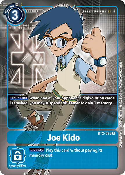Joe Kido [BT2-085] (Buy-A-Box Promo) [Release Special Booster Ver.1.0 Promos] - PokeCharles PokeStore