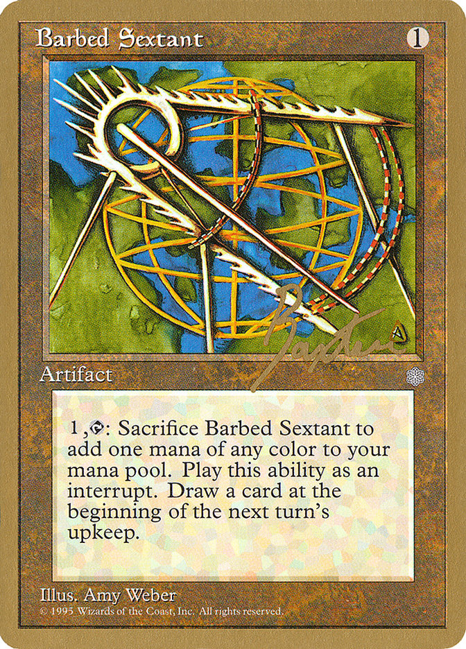 Barbed Sextant (George Baxter) [Pro Tour Collector Set] - PokeCharles PokeStore