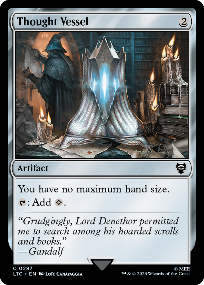 Thought Vessel [The Lord of the Rings: Tales of Middle-Earth Commander] - PokeCharles PokeStore