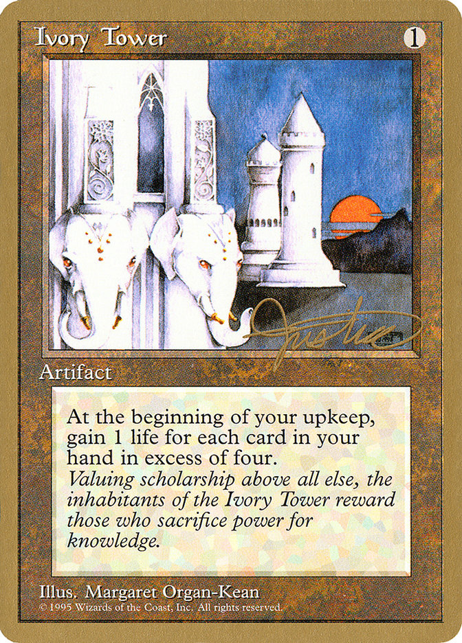 Ivory Tower (Mark Justice) [Pro Tour Collector Set] - PokeCharles PokeStore